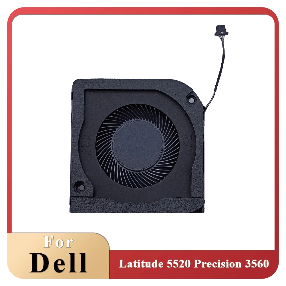 Laptop CPU Cooling Fan For Dell Latitude 15 5520 Precision 3560 0DXJNV 023.100LB.0011