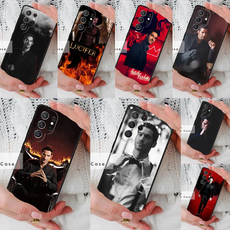 Lucifer Morningstar TV series Phone Cover Case for Samsung Galaxy S26 Ultra S20 FE Note 10 S24 S23 S21 S25 Plus S22