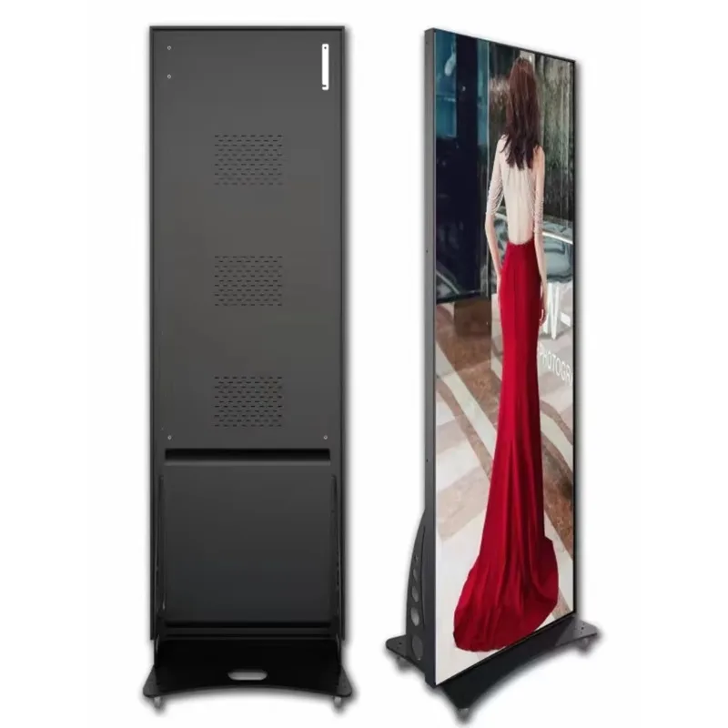 Floor Standing  Indoor  Android Video  Advertising Player  Vertical Totem Digital Touch LED Screen  Display