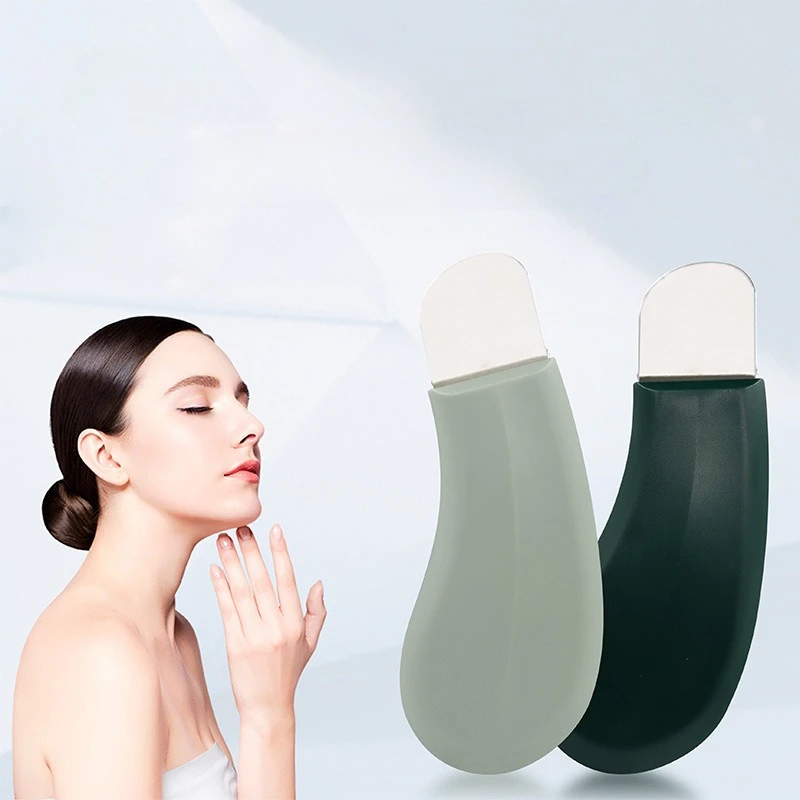 블랙헤드 제거 도구, 여드름 제거 블레이드, 머드 크림 및 클렌징 오일과 함께 사용 - 페이셜 클렌징 뷰티 케어 도구