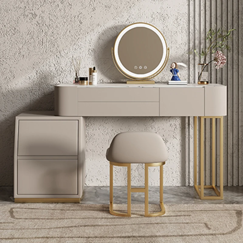 Night Stands Table Makeup Toilets Deals Nightstand Dressing Dresser Luxury Comfortable Toilette Trucco Home Furniture Set