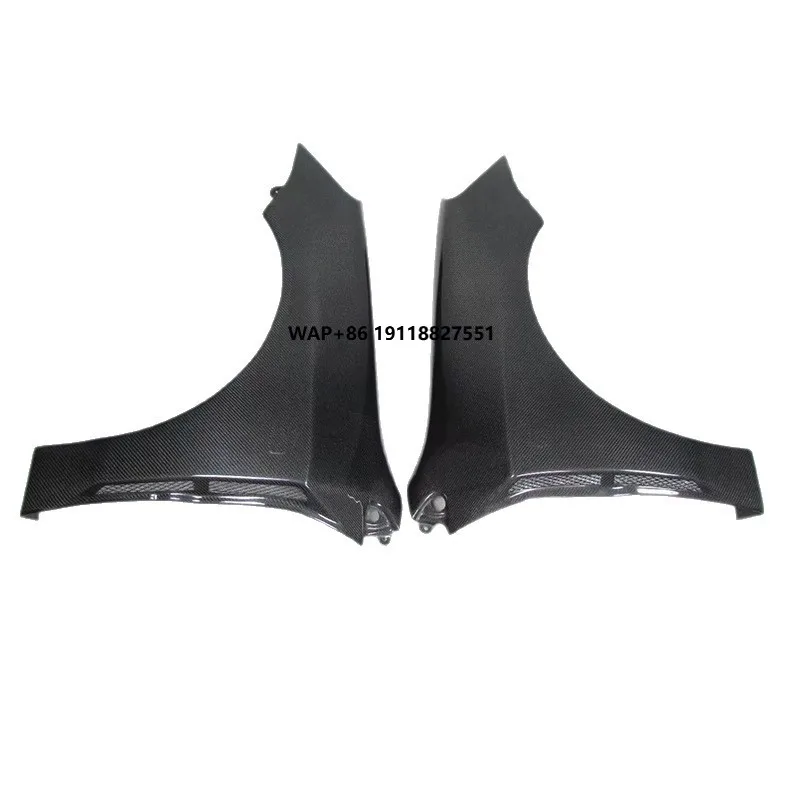 

High Quality Carbon Fiber Front Side Fender Flares Upgrade for Lancer CS3 Mud Guards Modification Part Car Accessories
