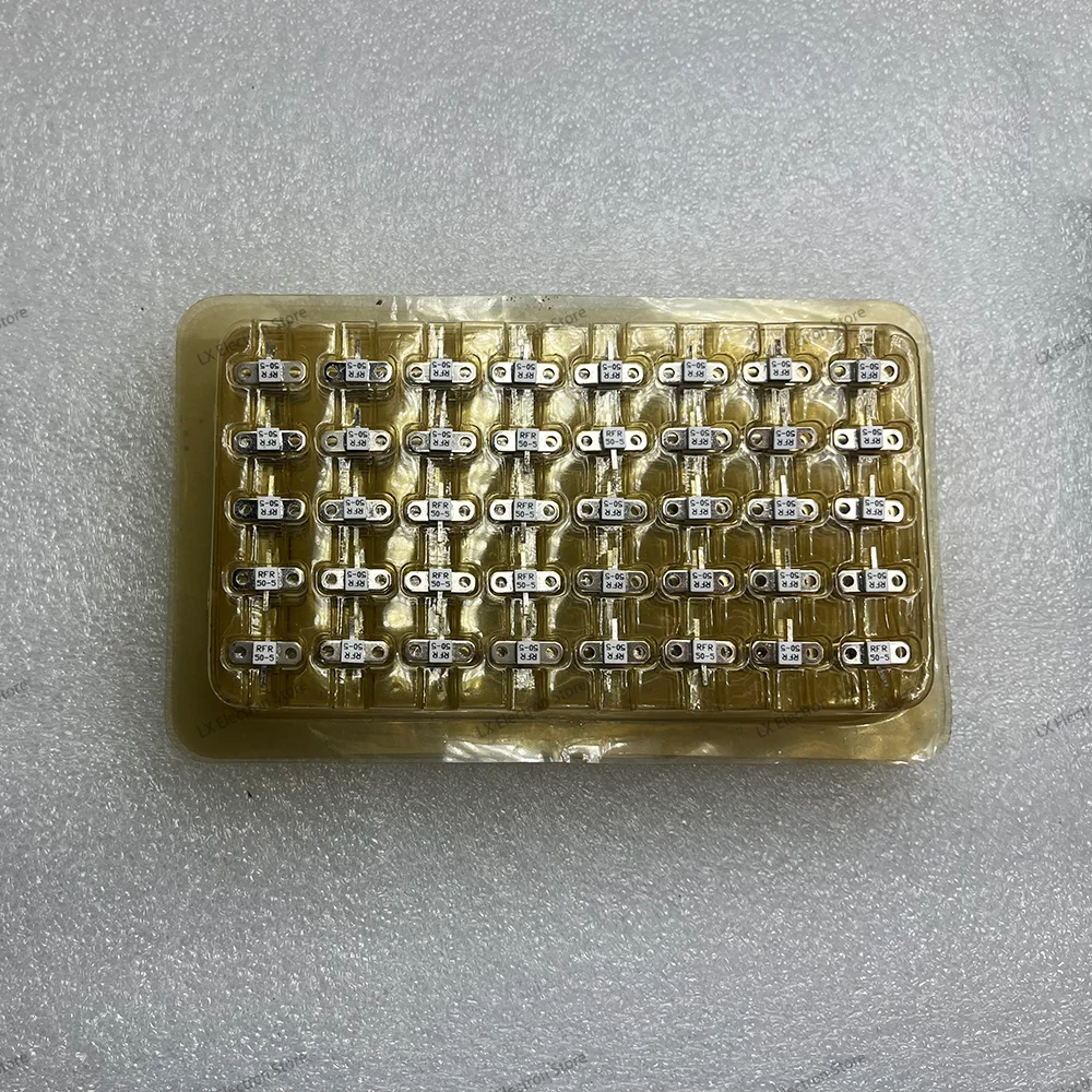 5W50ohm Single-lead flange resistor, RF resistor RFR50-5   Substrate material: BeO. Frequency range: DC-6GHz. VSWR: ≤1.25:1