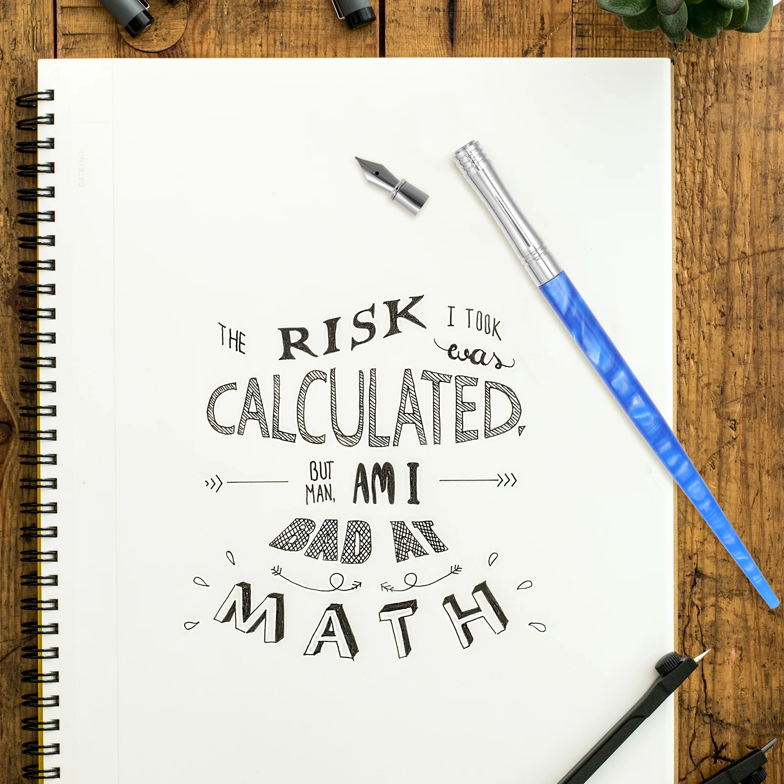 

Resin Dip Pen Nib Holder Calligraphy Pen Handle Smooth Comfortable Use Break Resistant Ideal for School Office Writing