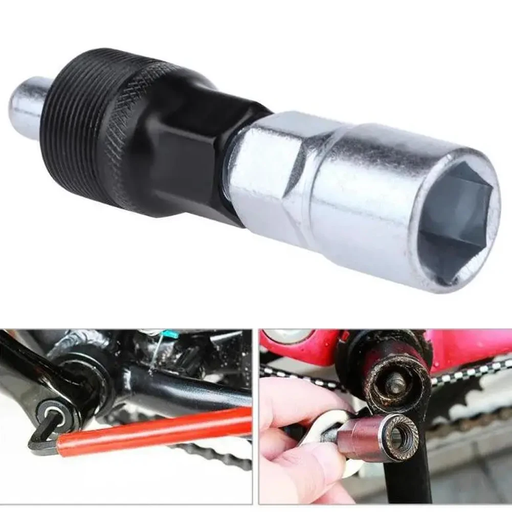 1pc Bicycle Crank Remover Bikes Maintenance Crank Wheel Extractor Bottom Bracket Cycling Crankset Pedal Remover Tool Accessories view 3