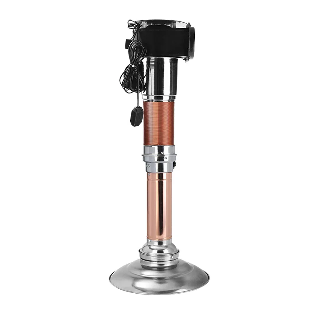 Telescopic Smoke Vent Smoking Pipe with Fan