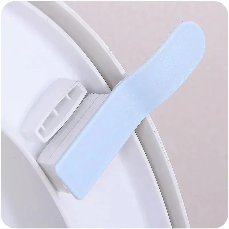 2PCS Toilet Seat Cover Sticking Lifter Handle Avoid Touching Hygienic Clean Lifting Sticker Tool Bathroom Supply