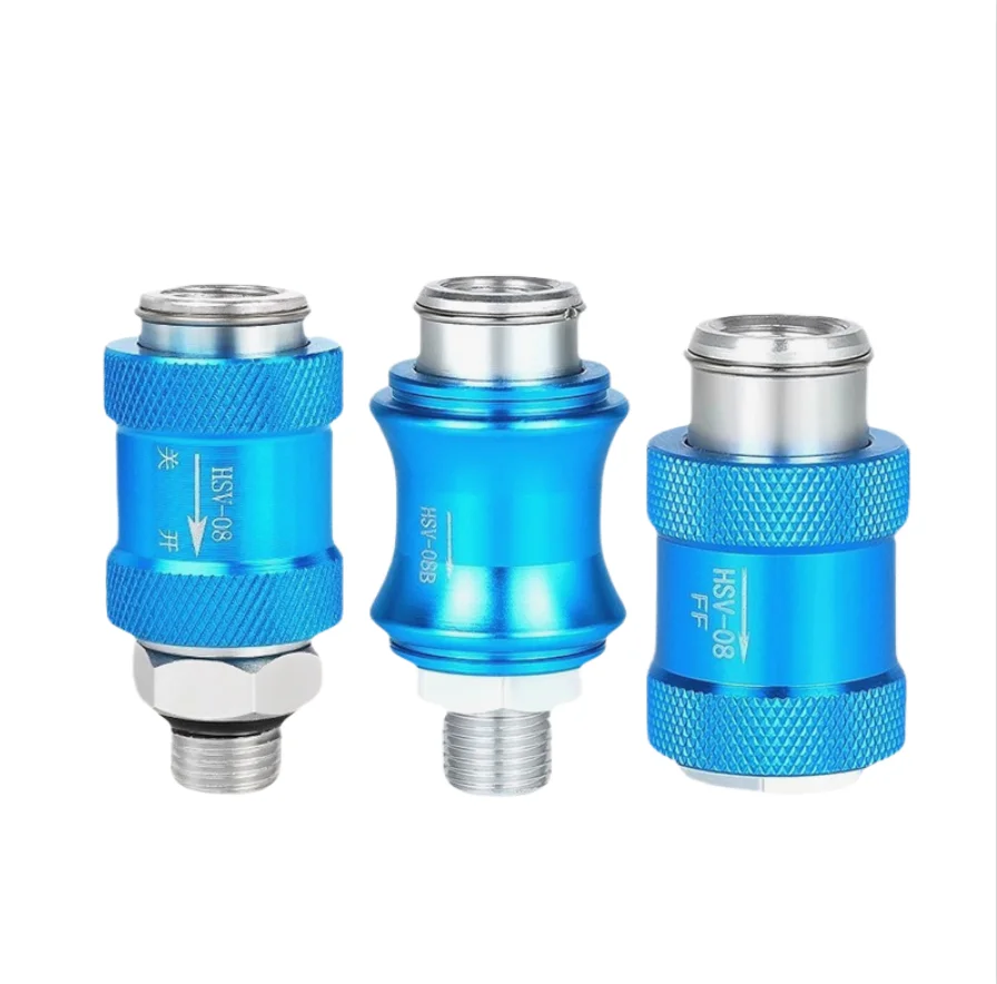 

Pneumatic slide valve HSV08, manual push valve sliding switch push-pull valve 06-15-10FF, exhaust valve HSV-08B