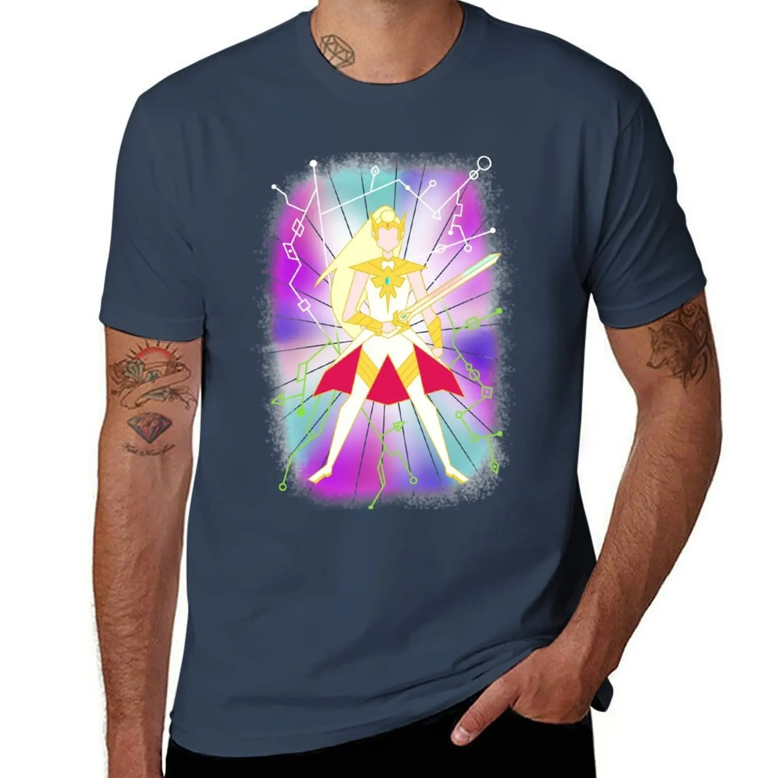 Camiseta She-ra New Look con paneles de malla transpirable