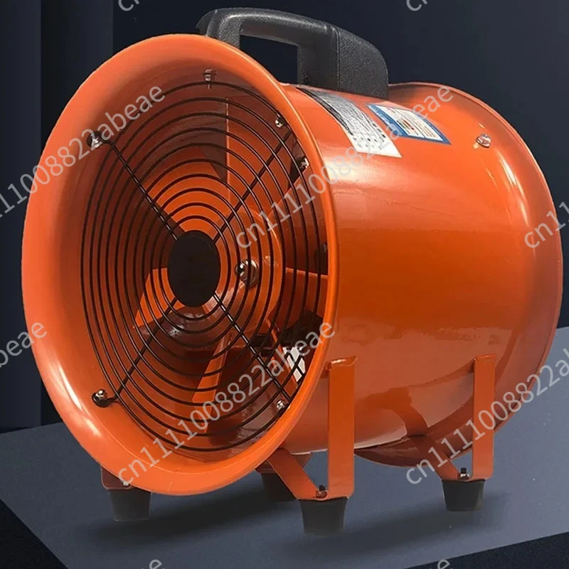 For High-speed High-power Blower Strong Duct Fan 8inch 10inch Axial Flow Fan 220v Air Exchange and Defecation Portable