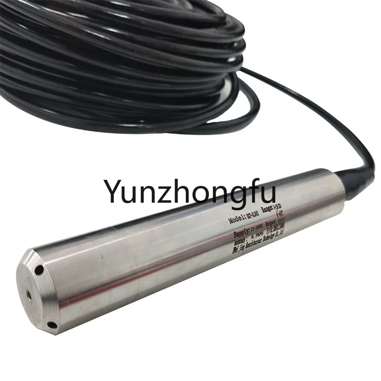 0-5M Measuring Range 4-20mA Submersible Water Pressure Tank Level Sensor Piezometer