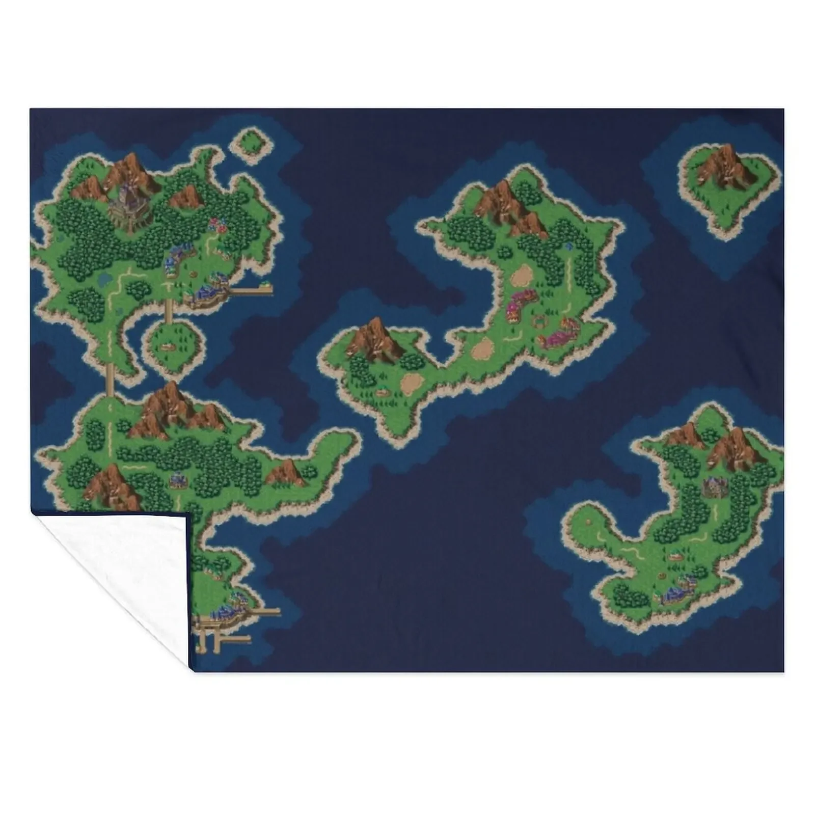 

Chrono Trigger 1000 AD Throw Blanket blankets and throws Beautifuls Moving Thin Blankets