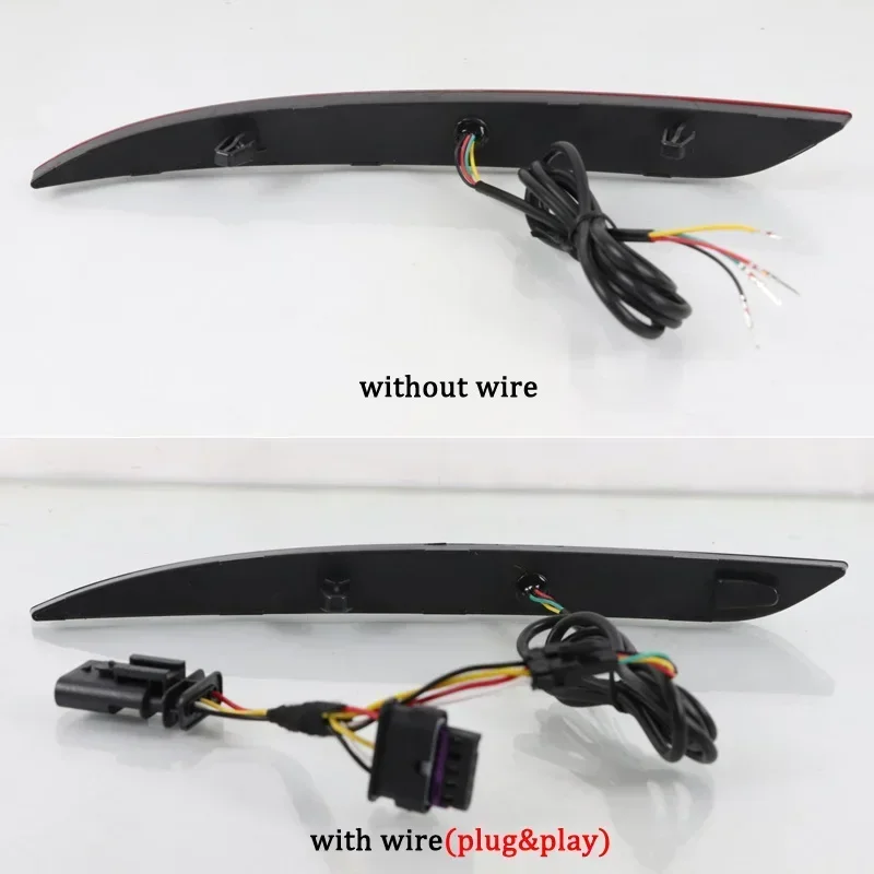 

Car LED Rear Bumper Lamps For Tesla Model 3 2016 - 2021 2022 Brake Light Turn Signal Backup Reflector Lamp Taillights Fog lamps