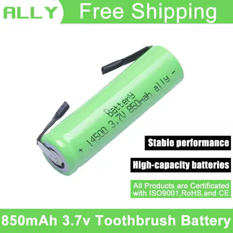 850mAh 3.7v Electric Toothbrush Battery For Braun Oral-B iO4, iO5 iO6, iO7, iO8 and iO9 toothbrushes