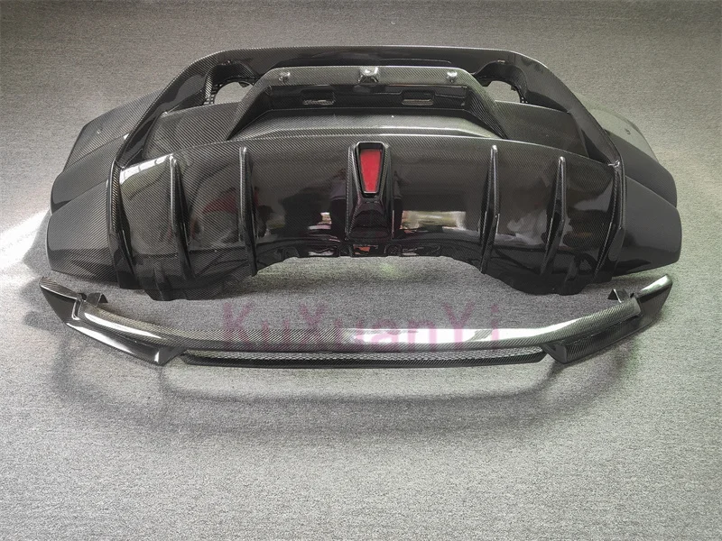 

2014-2018 for Lamborghini Huracan LP580 LP610 Body Kit Carbon Fiber P-style Rear Bumper Body Kit