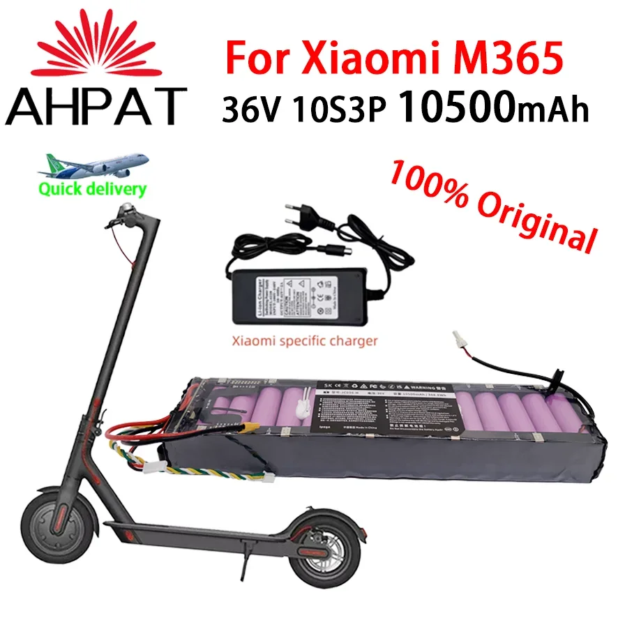 

42 В Подходит для специального аккумулятора Xiaomi M365 M356 Pro, литий-ионного аккумулятора 36 В, 10500 мАч, с диапазоном 30 километров