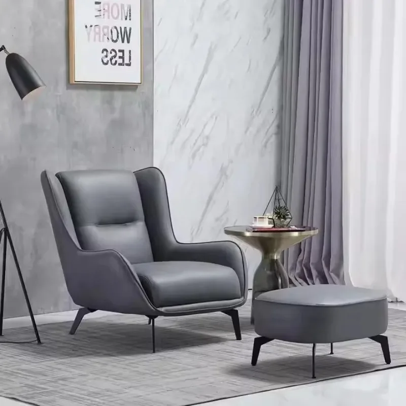 

Мебель для гостиной и офиса и отеля, современное кожаное кресло для отдыха, роскошные стулья для мебели для гостиной