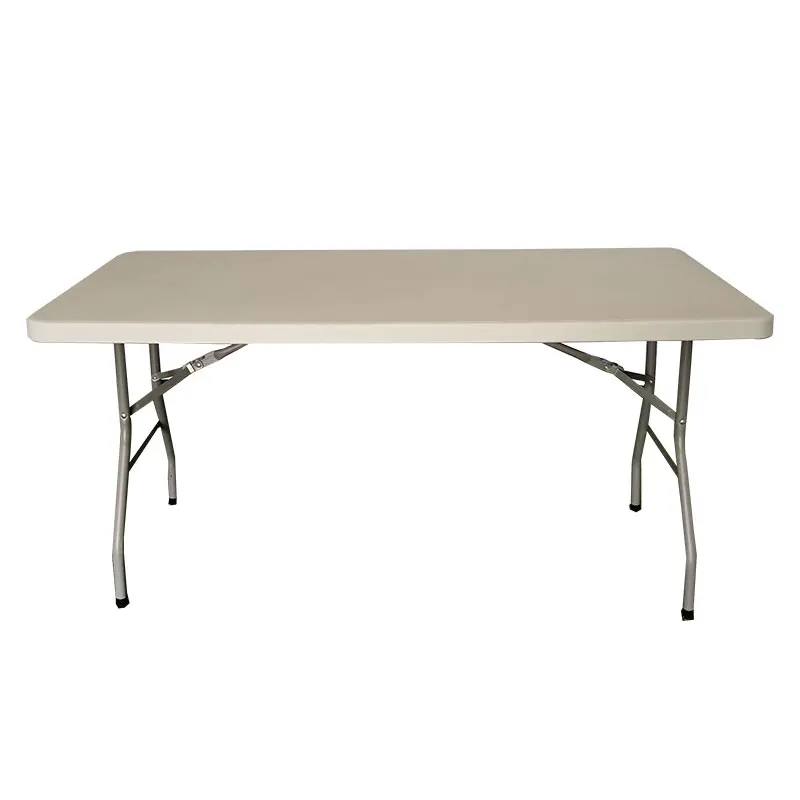 

Складной уличный стол из HDPE, белый, под гранит