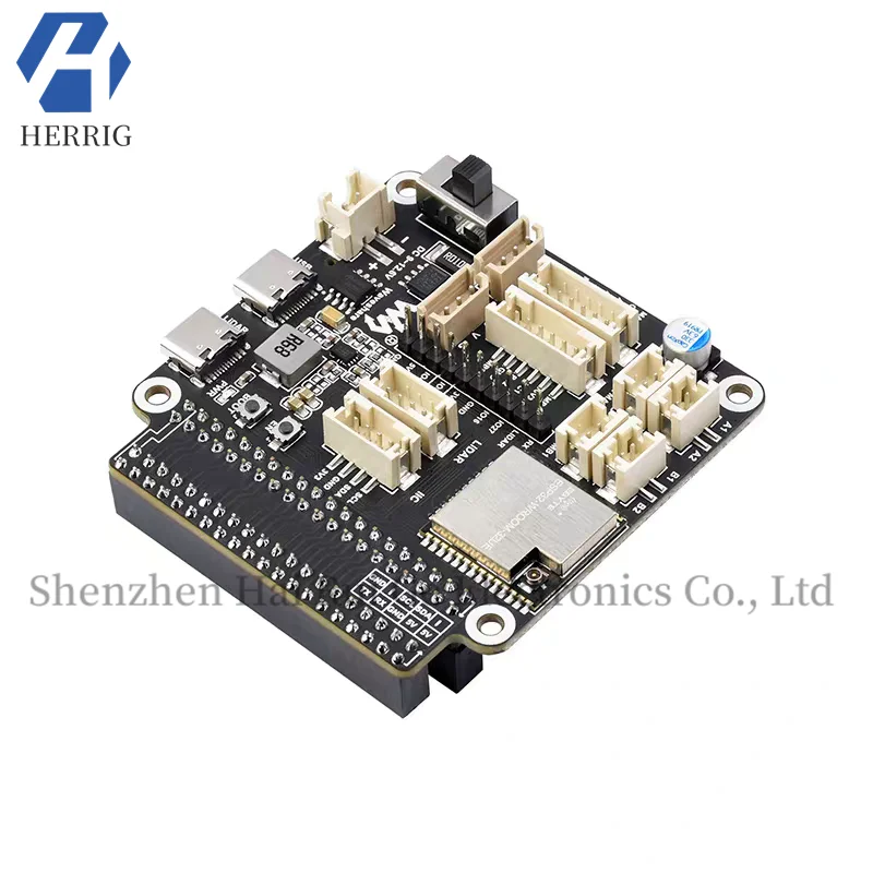 

Weixue Robot Multi-Function Drive Board based on ESP32 Chip Motor and Servo Drive Module with WiFi and Bluetooth