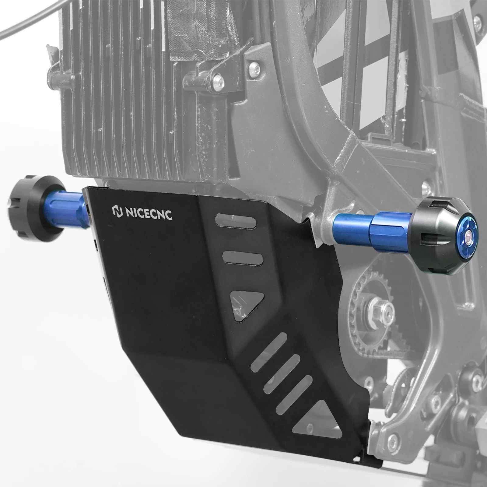 NICECNC Für Surron Light Bee X S L1E Elektrische Dirt Bike Rahmen Sliders Crash-schutz Motor Chassis Schutz Für Segway X160 X260 – Detail 18