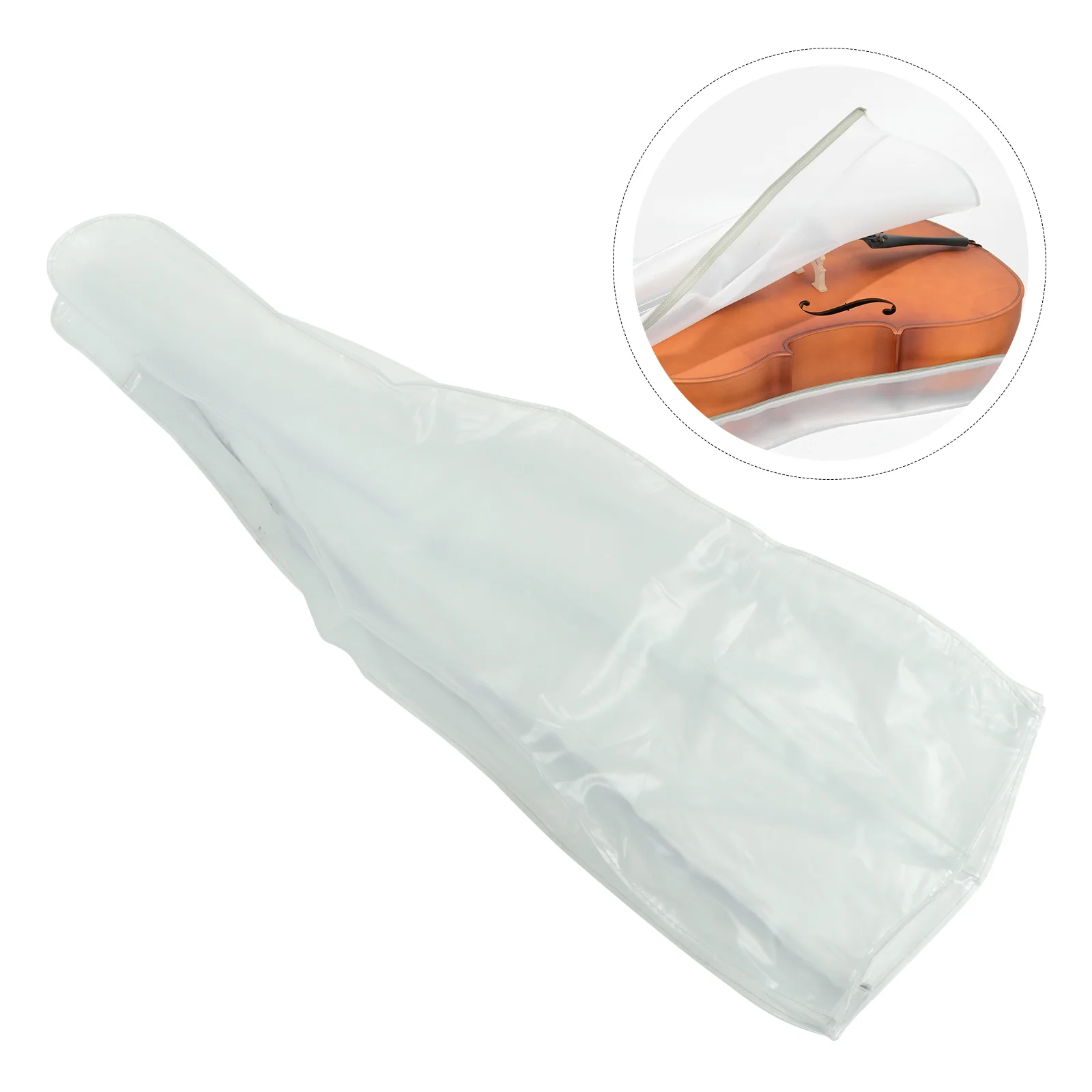 

Practical Cello Protector Durable Cello Frosted Cover Chic Cello Accessory Cello Cover Creative Cello Cover