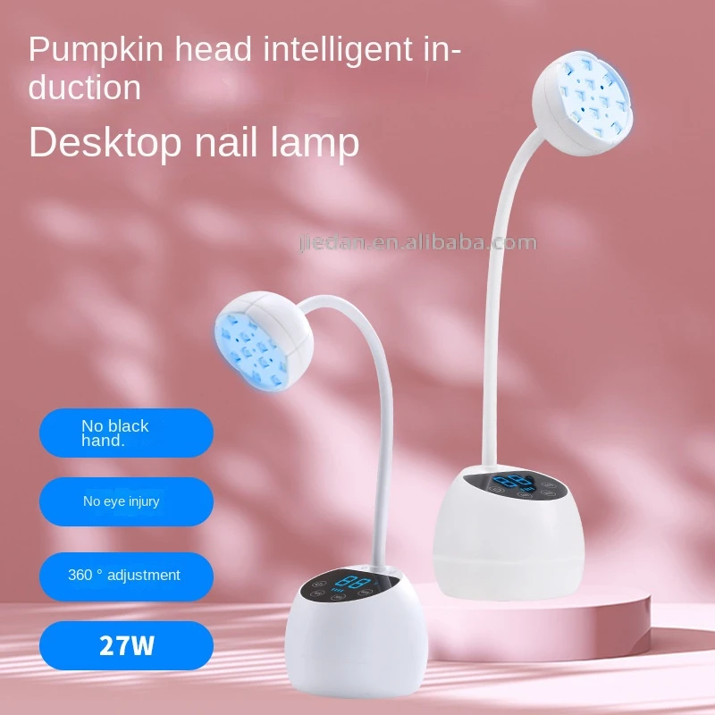 STLF LZS Nail UV LED Gel Lamp مصباح أظافر محمول لاسلكي قابل لإعادة الشحن مع مستشعر الأشعة تحت الحمراء مزود طاقة كهربائي #3