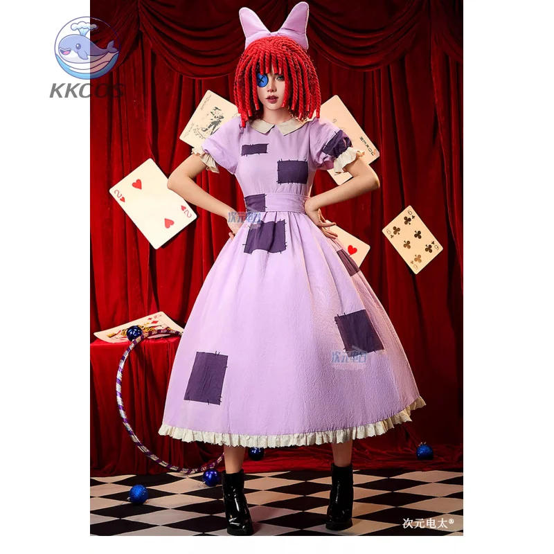 

Cosplay Collab Series:The Amazing Digital Circus Ragatha Cosplay Costume Halloween Costume KKcos