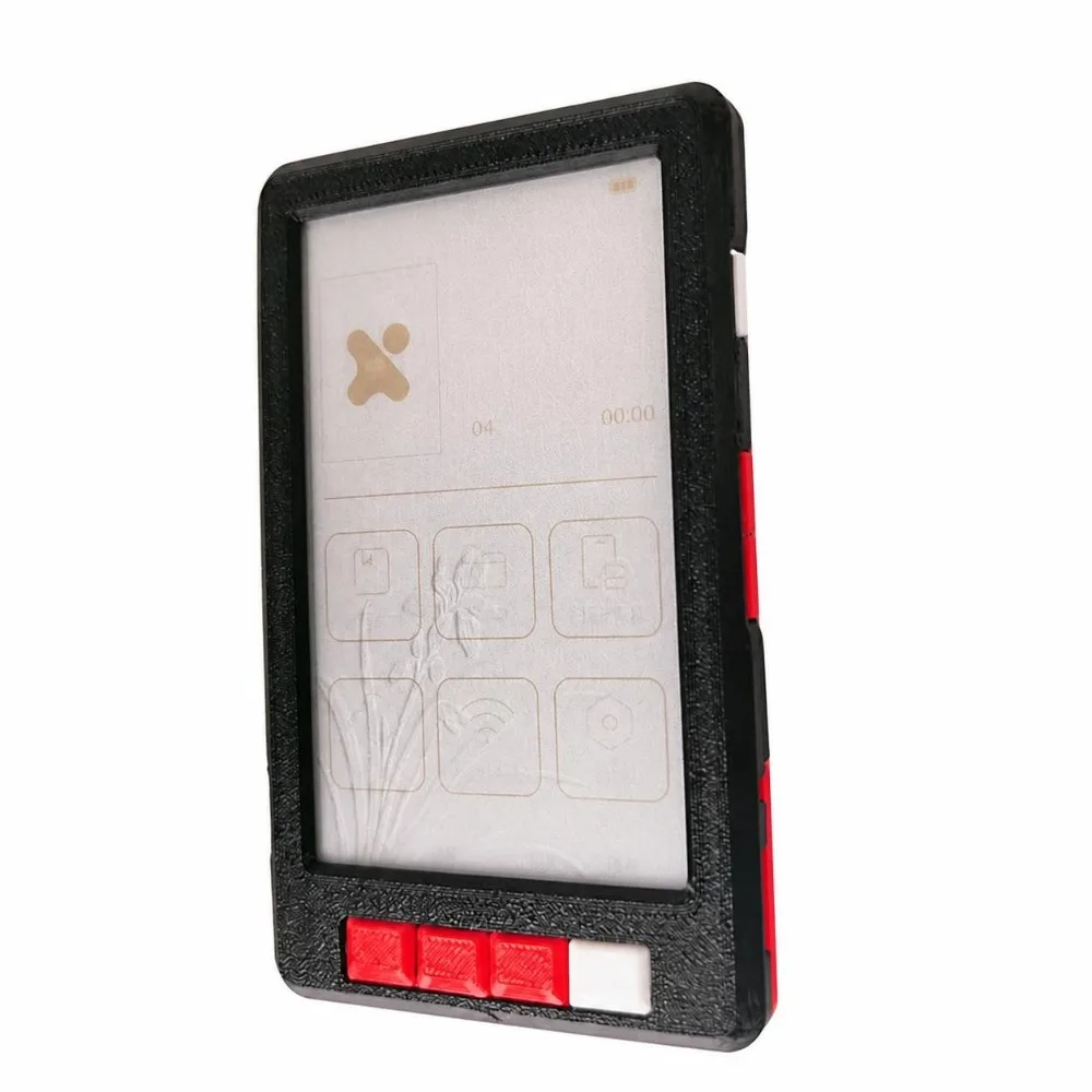 Shockproof E-Reader Case Anti-Scratch Full Coverage Full Coverage Case Plastic Retro Portable Cover for XTEINK X4