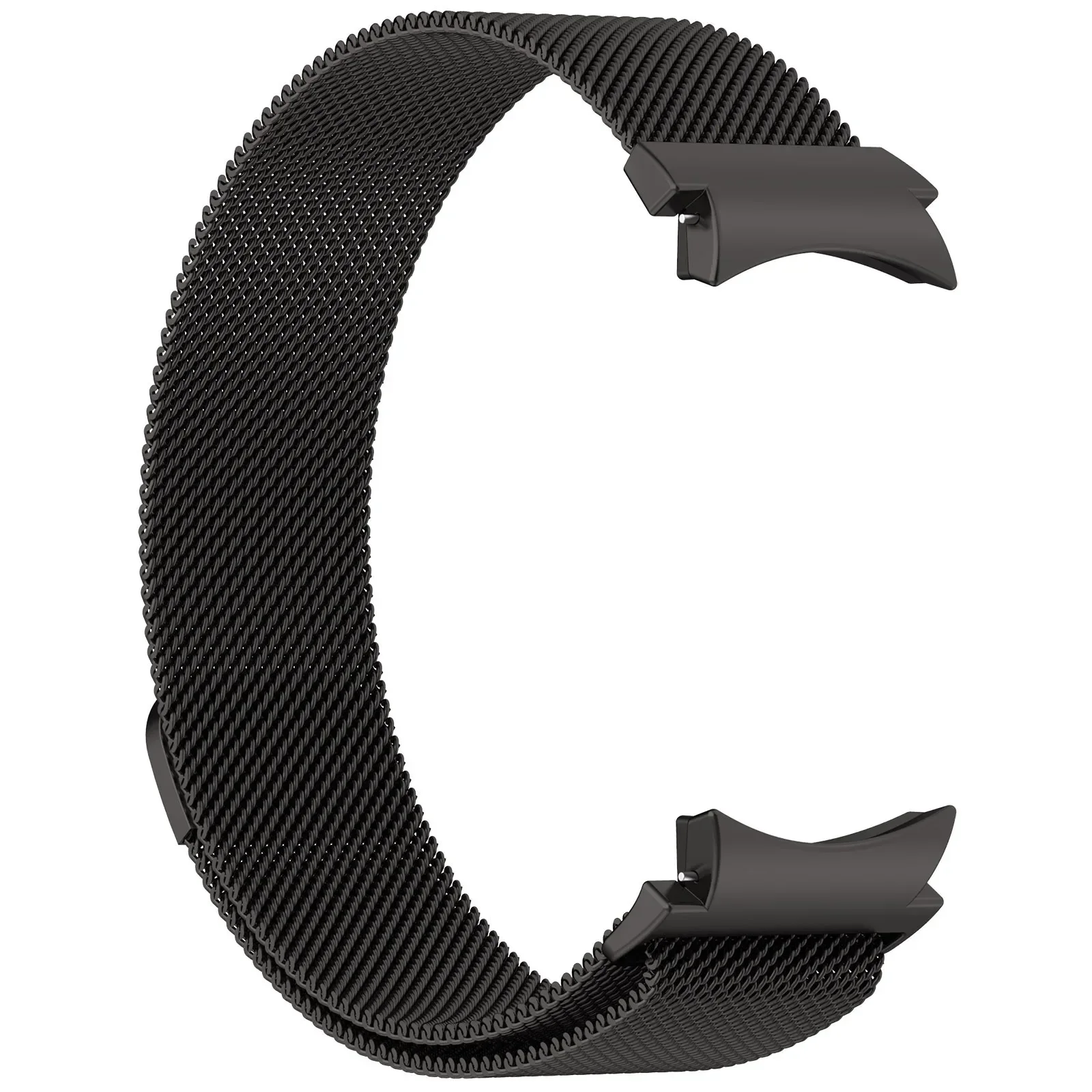 Offizielles No-Gap-Schnittstellenarmband für Samsung Galaxy Watch 7 6 5 4 44mm 40mm Metall-Milanese-Loop-Armband für Watch 6-4 Classic 47mm 46mm