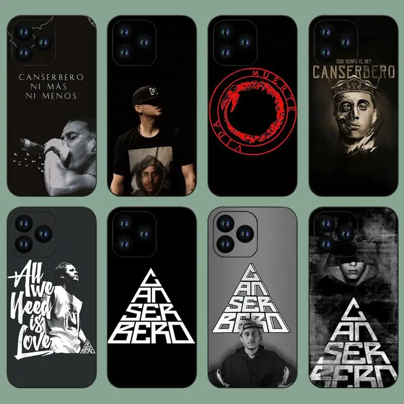 Singer Canserbero Phone Case For iPhone 11 12 13 14 Mini Pro XS Max X S Plus XR Shell