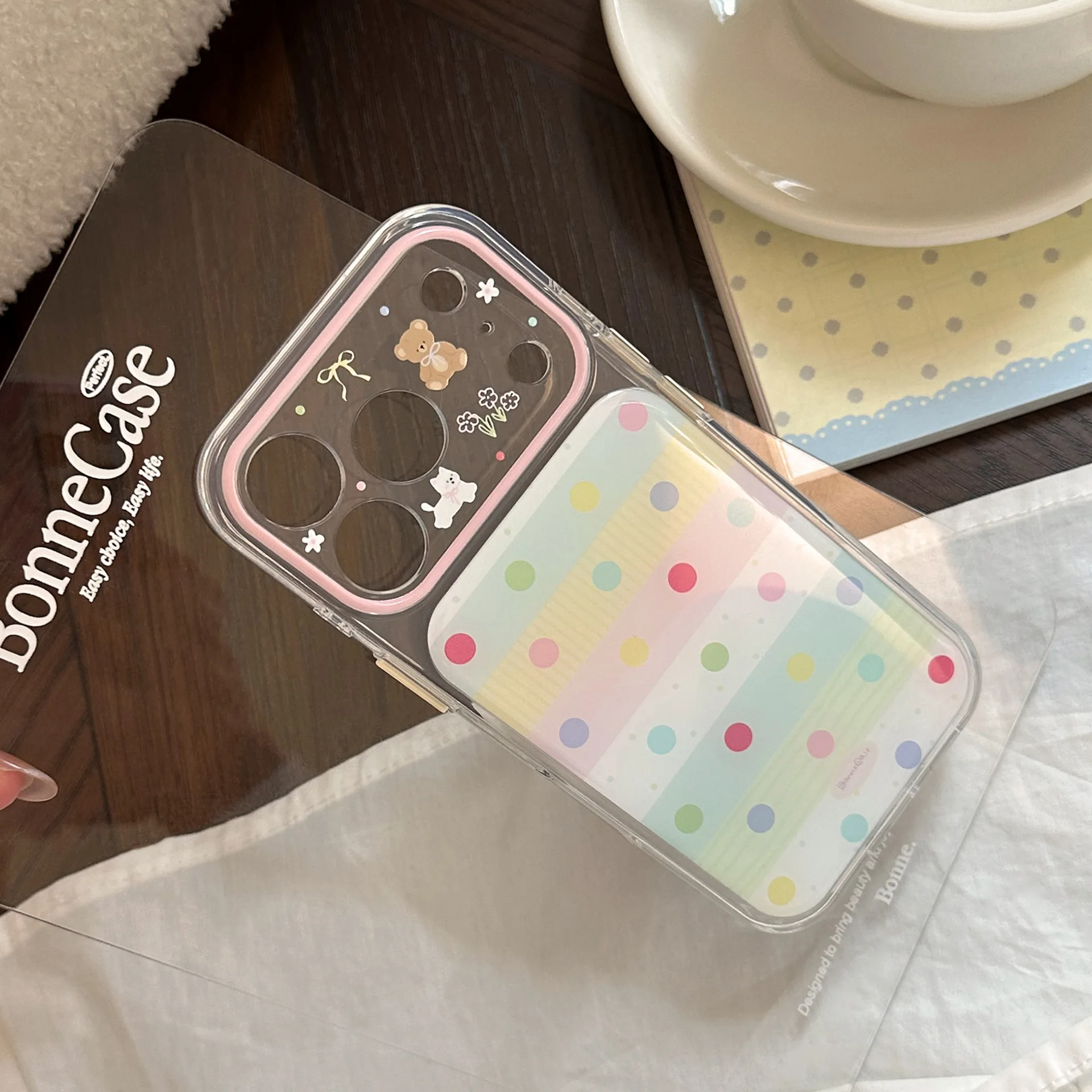 Korean Splicing Colorful Polka - огляд і ціна Phone Cases Polka Dot