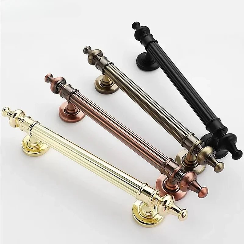 

1 шт., дверные ручки из цинкового сплава, китайская роскошная дверная ручка для отеля, внутренние дверные ручки, мебельная фурнитура, ручка для ящика шкафа