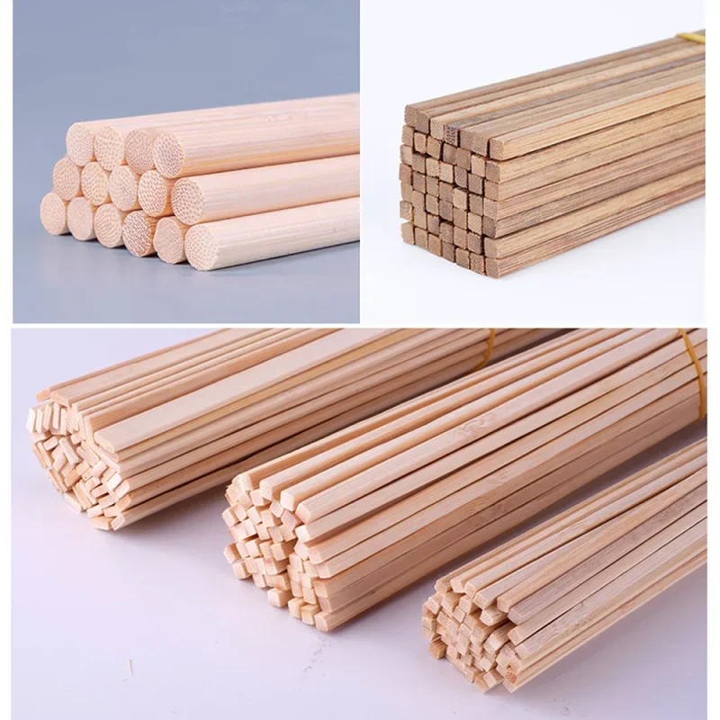 10PCS/lot Bamboo Wood Material DIY Building Model Supplies Handmade Craft Furniture Lantern Making Ornaments