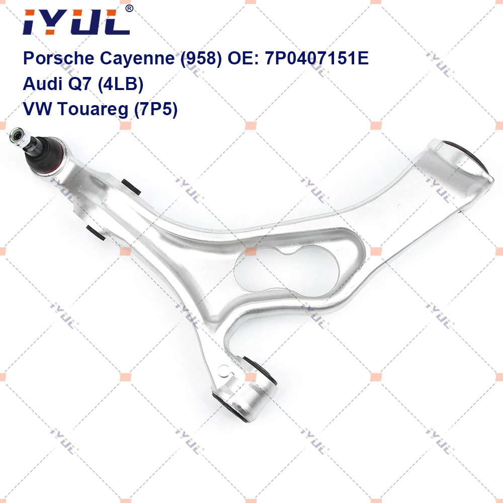 

Front Lower Suspension Control Arm Triangle For Porsche Cayenne 958 92A VW Volkswagen 7P5 Audi Q7 4LB 7P0407151E 7P0407152E