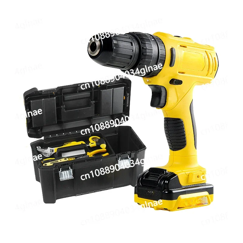 Lithium Battery Impact Drill Household Tool Set