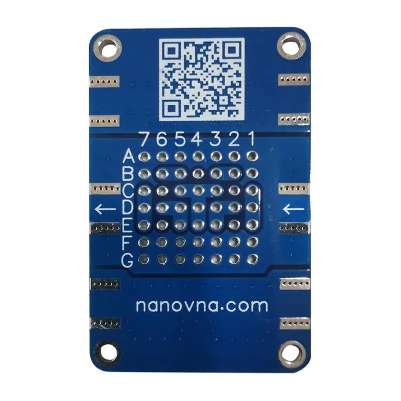 NanoVNA Testboard Kit VNA Test Demo Board Durable Accurate Network Analysis Test Board Demo Board Tool Spare Parts