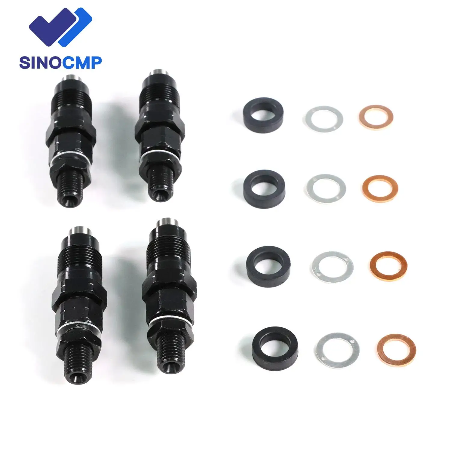 4x New Diesel Fuel Injector For Mitsubishi Pajero Triton Delica 4D56 4D56T 2.5L Car Accessories Parts