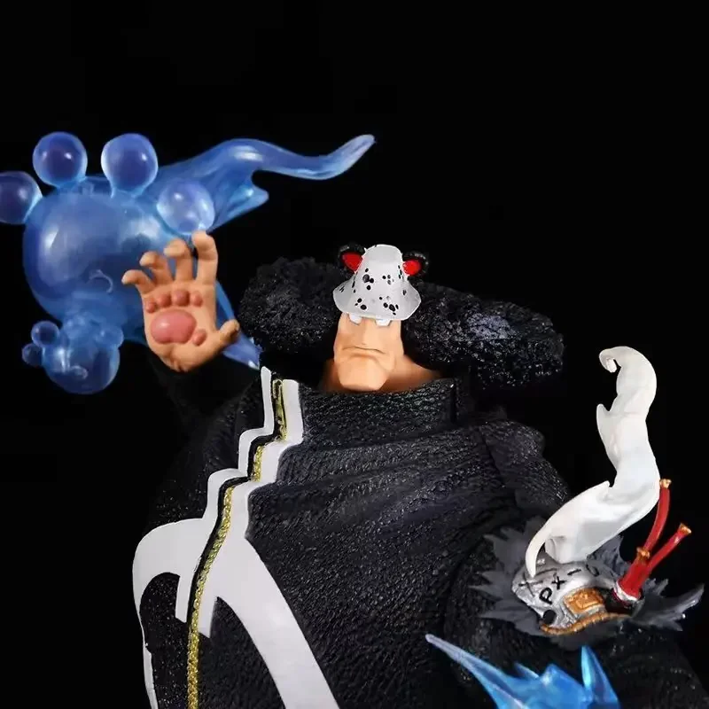 32CmอะนิเมะOne PieceรูปBartholemew Kumaตุ๊กตา2มือแสงรูปปั้นคอลเลกชันเครื่องประดับตกแต่งตุ๊กตาของขวัญของเล่น