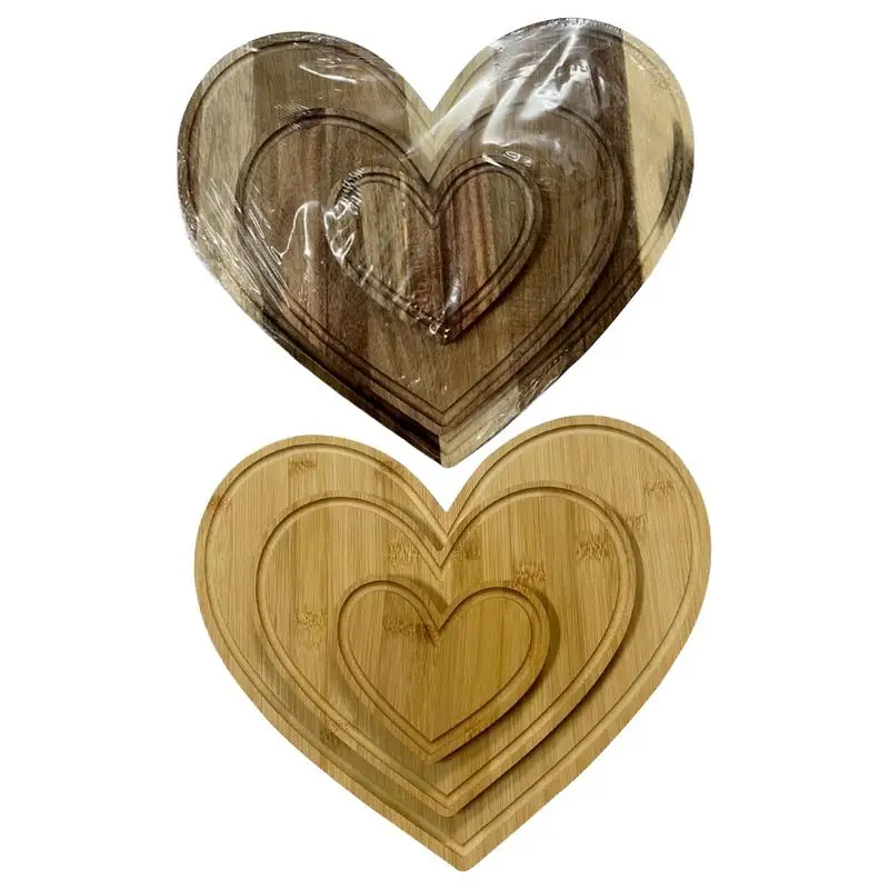 

Разделочная доска в форме сердца, сервировочное блюдо для сыра, деревянная доска для хлеба для кухни, приготовления еды, мяса, масла, сервировочное блюдо, поднос