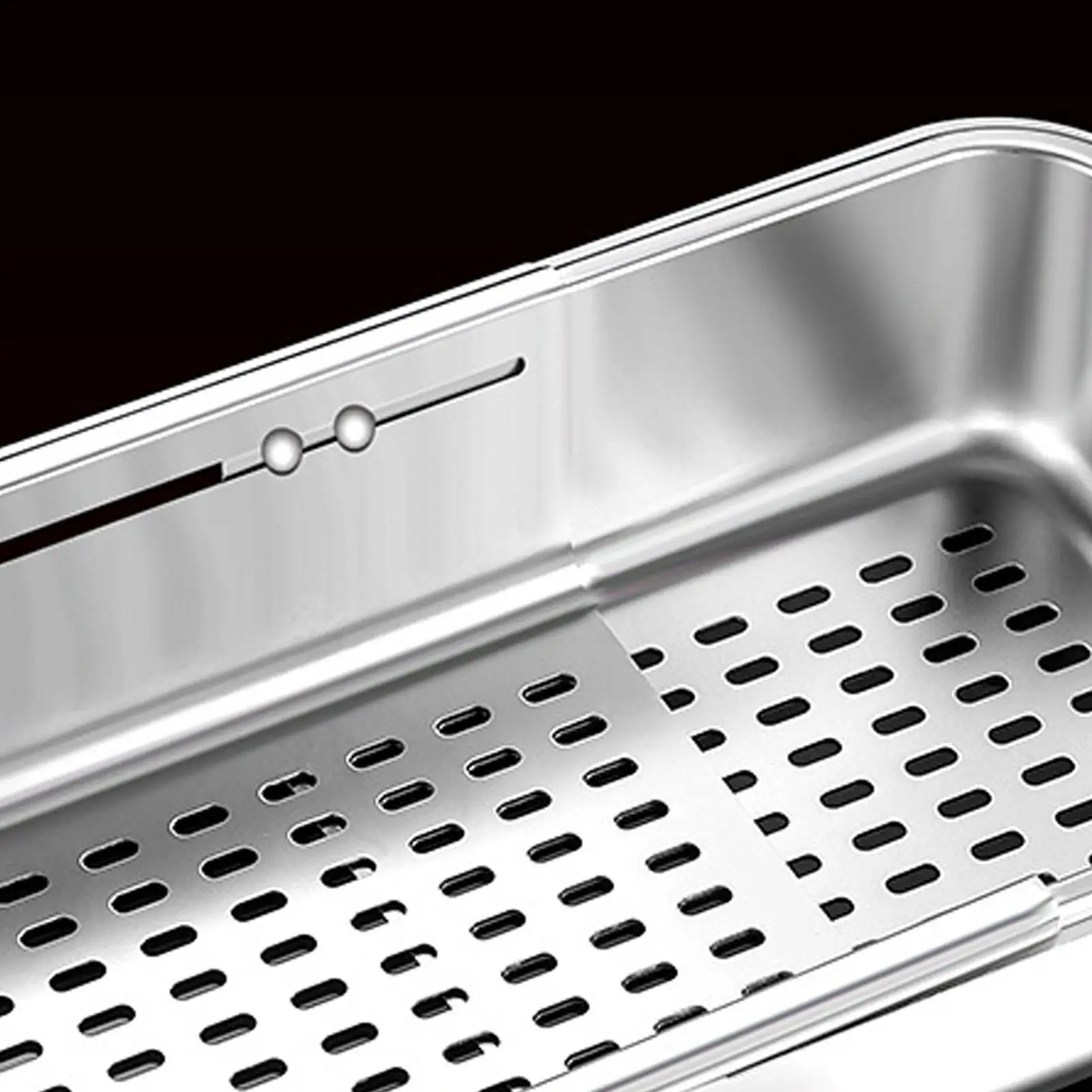 

Over The Sink Strainer Basket Expandable Washing Colander Basket Sink Strainer Food Catcher For Vegetable Pasta Utensils