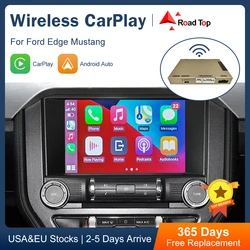 Wireless CarPlay for Ford Edge Mustang Sync 2 Android Auto Interface Mirror Link AirPlay Car Play Functions Accessories Interior