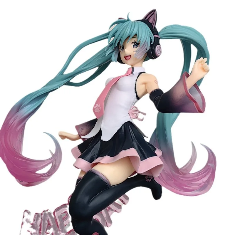 Hatsune Miku Birthday Artist Modeling Animation figure Anime Decoration Cute Model Chassis Gift Decoration