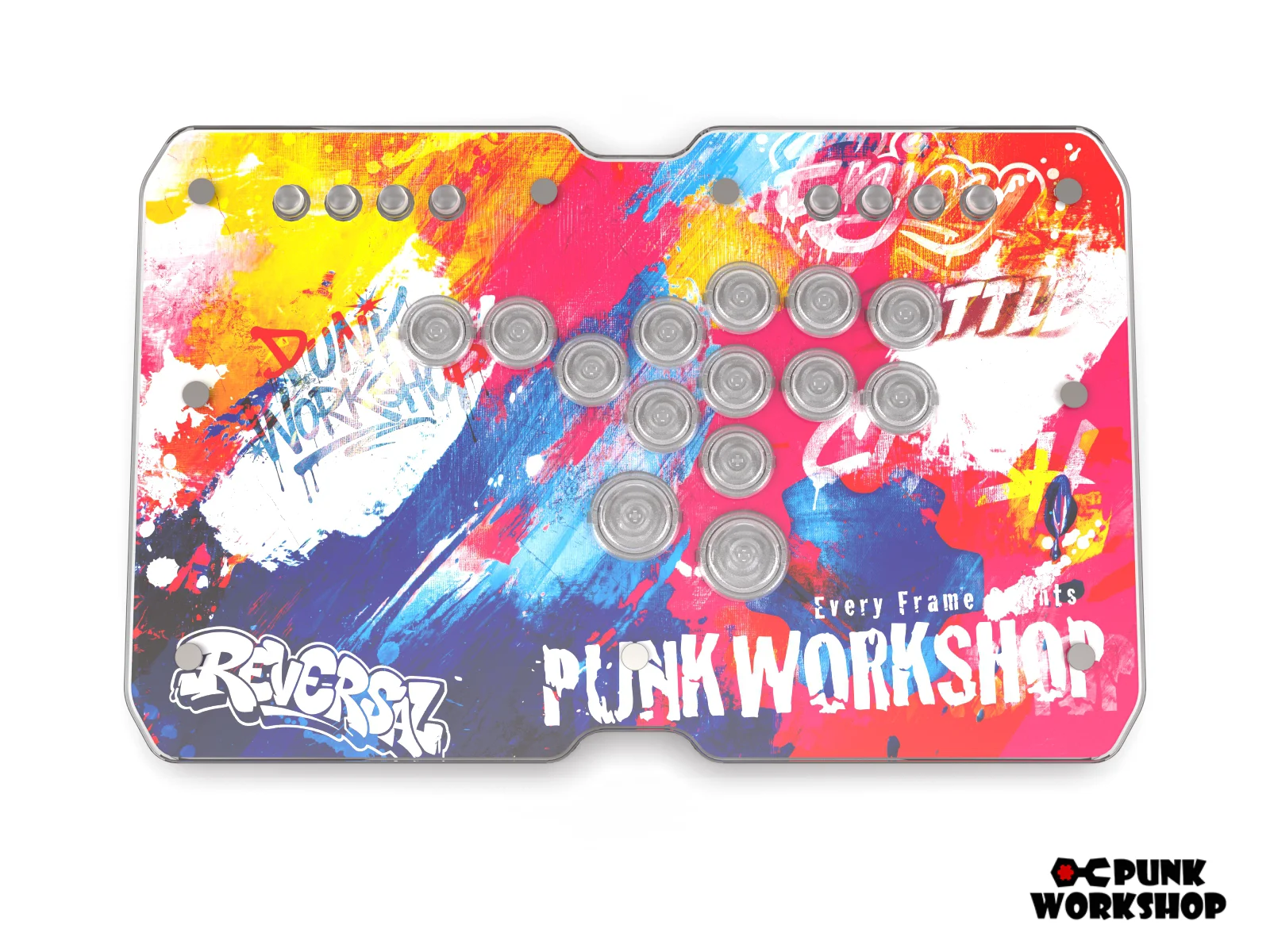 Punk Workshop ULTRA BOX Leverless Controller Hitbox Layout D B F