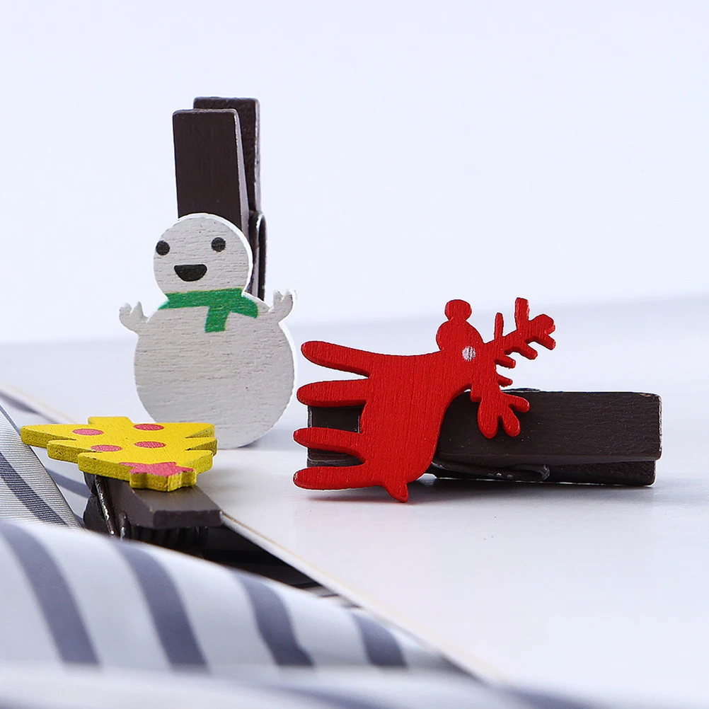 

50Pcs Eco Friendly Wooden Clips for Photos and Clothes Home Party Decorations Multi Functional Craft Supplies Paper Photo Holder