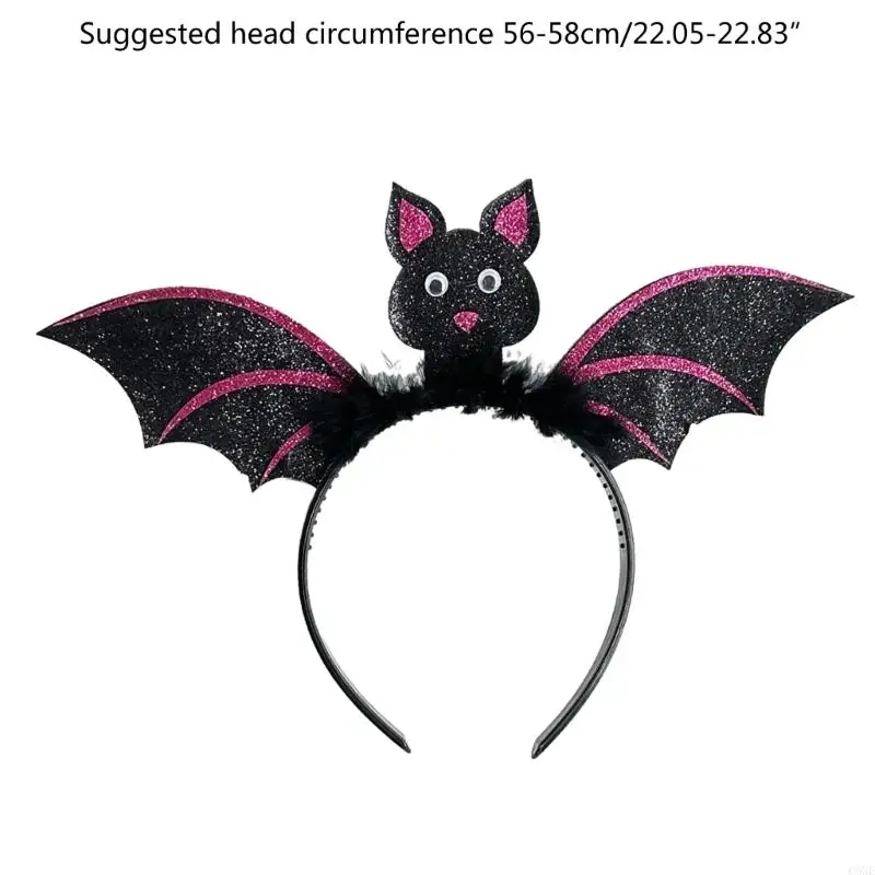 C9GE Halloween Halloween Trực tiếp Trực tiếp Phụ nữ Hairband Sinh viên Photoshoot Hairband Bat Wing