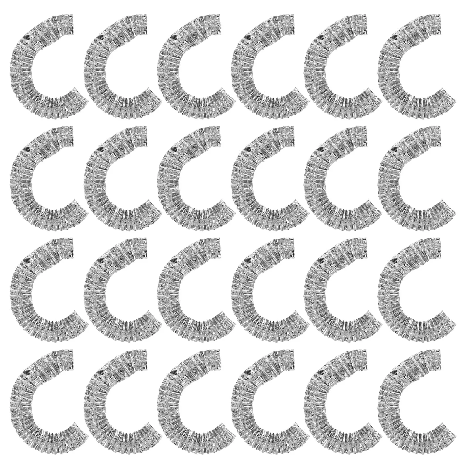 

50pcs Elastic Aluminum Foil Food Insulation Covers Reusable Bowl Covers Food Fresh Keeping Cover Food Preservation Cover Film