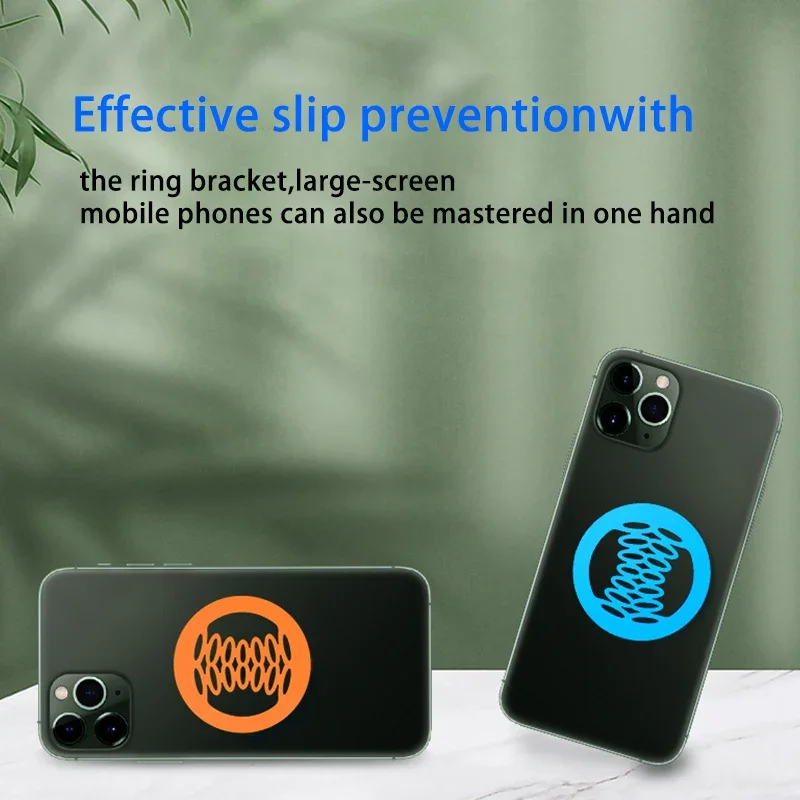 

Mobile Phone Holder Elastic Silicone Ultrathin Anti-Slip Strap Grip Stand for IPhone XiaoMi Wireless Charger Car Magnetic Mount
