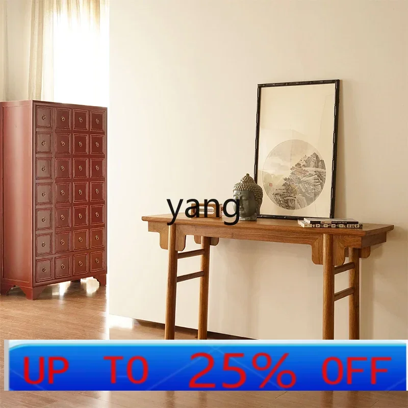 

LTT Decoration New Chinese Style Rosewood Solid Wood Porch a Long Narrow Table Ming Style Middle Hall Small a Long Narrow Table