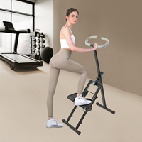 Foldable Stair Stepper, Indoor Vertical Stair Climbing Machine for Full-Body Workout, Stair Stepper for Home Gym