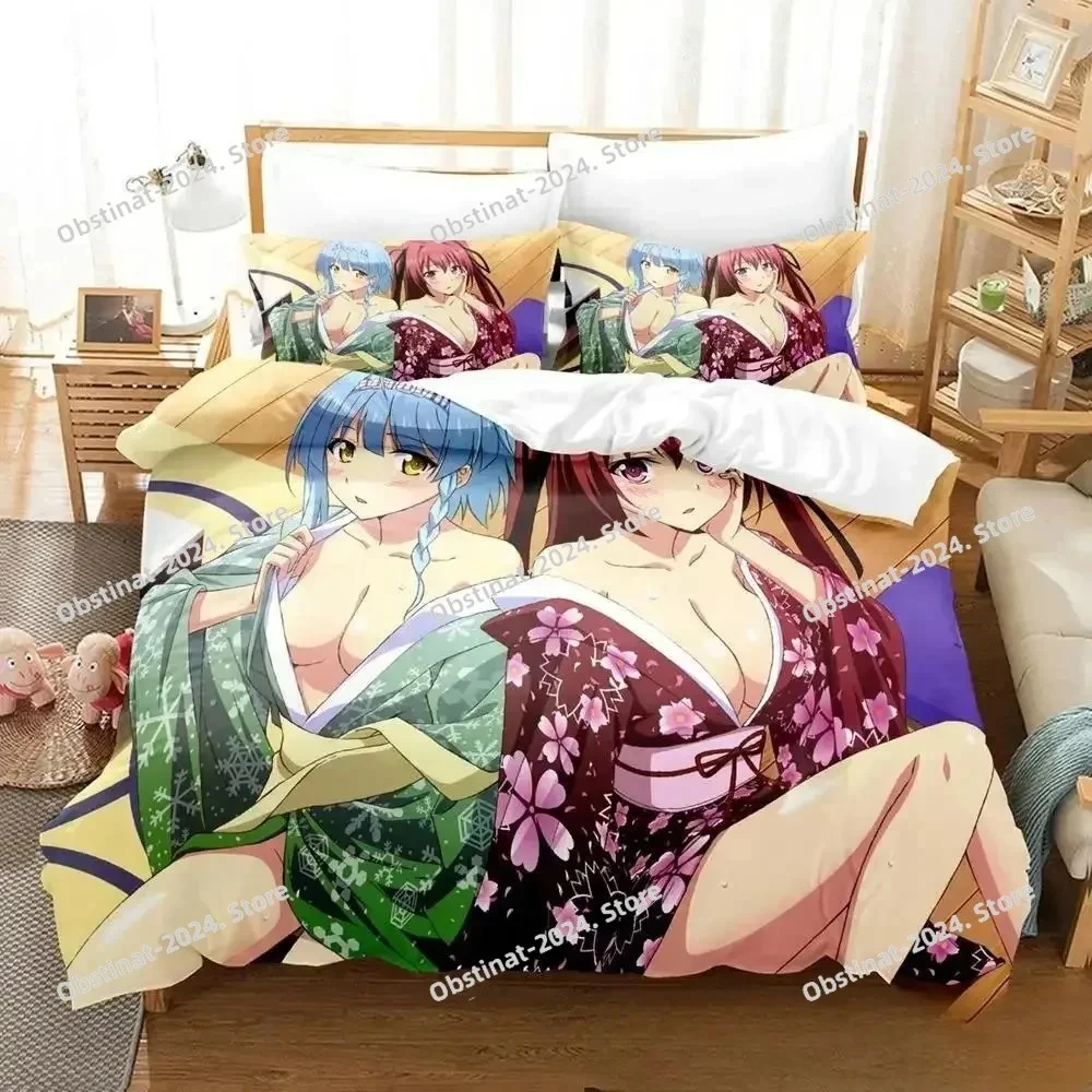 Testament of Sister New Devil Bedding Set Printed Bed Set Duvet Cover Sheet Pillowcase Bed Soft Quilt Cover Full Queen King Size